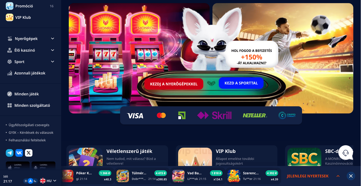 Monro Casino Monro Casino
